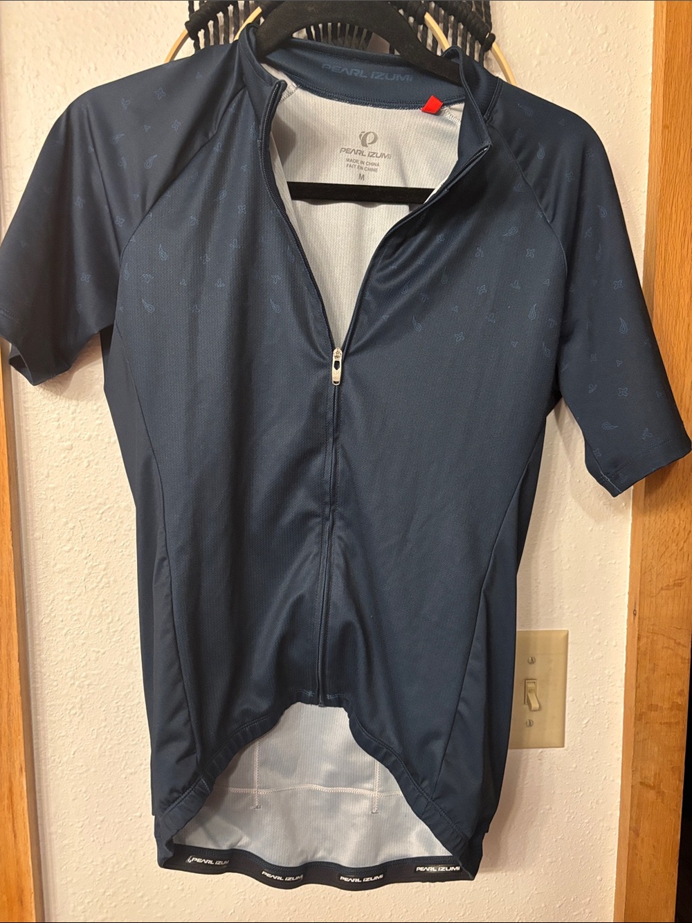 Pearl Izumi Kids Navy Blue Short Sleeve Cycling Jersey
